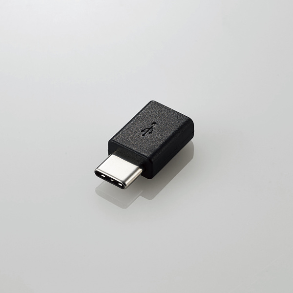 エレコム ELECOM USB2．0変換アダプタ(Type-C-micro-B) ブラック MPA-MBFCMADNBK