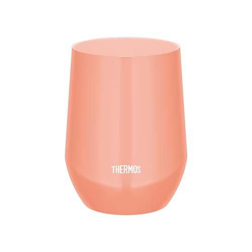 サーモス THERMOS 真空断熱カップ［400ml/食洗器対応］ アプリコットオレンジ JTE-400A-OR