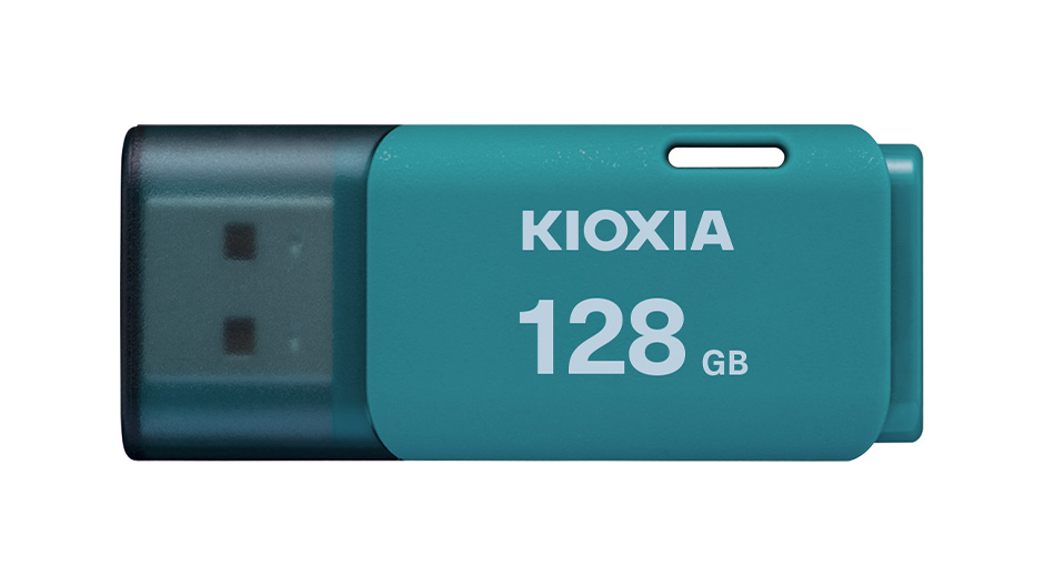 キオクシア KIOXIA USBメモリ TransMemory U202(Mac/Win11対応) ［128GB /USB TypeA /USB2.0 /キャップ式］ ライトブルー KUC-2A128GL