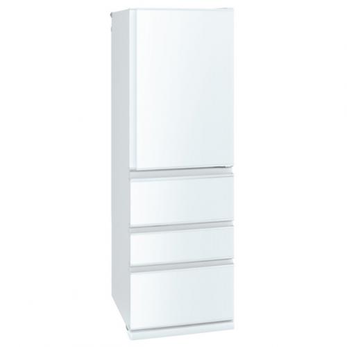 三菱 MITSUBISHI 冷蔵庫 403L 4ドア 右開き パールホワイト MR-N40K-W(大型)