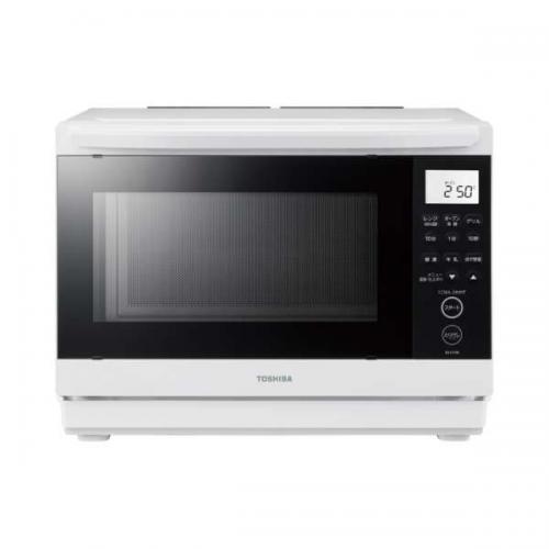東芝 TOSHIBA 角皿式スチームオーブンレンジ 石窯ドーム 26L ホワイト ER-D70B-W