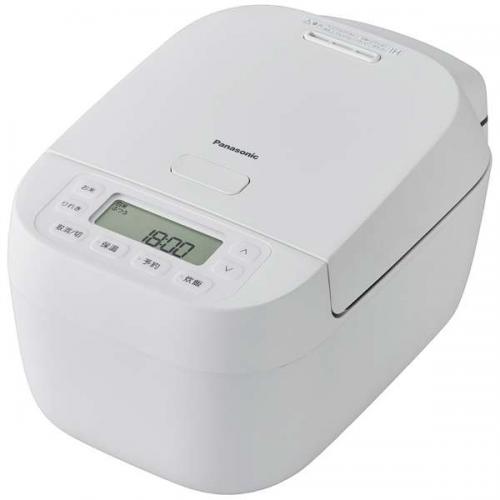 パナソニック Panasonic IHジャー炊飯器 備長炭釜 5.5合炊き ホワイト SR-N210D-W