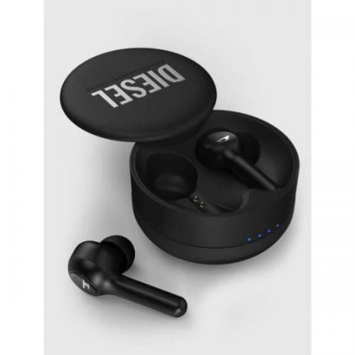 【SALE】ディーゼル DIESEL 完全ワイヤレスイヤホン DIESEL True Wireless Earbuds Bluetooth対応 ブラック FW21-BK
