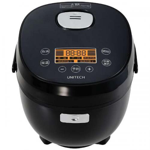 ユニテク Unitech 1.5合炊き糖質カット炊飯器 RB-65B
