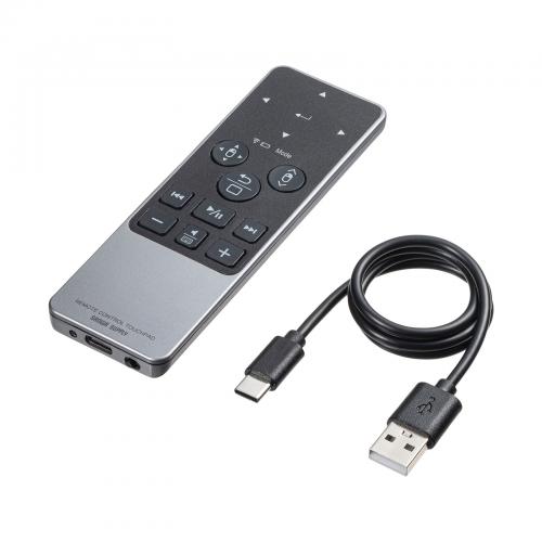 サンワサプライ SANWA SUPPLY Bluetoothタッチパッドリモコン MA-PBS325BK