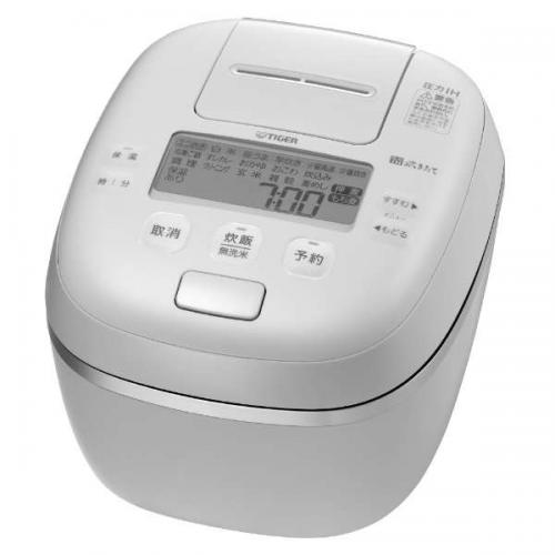 タイガー TIGER 圧力IH炊飯器 5.5合 タルクホワイト JPI-X100-WX
