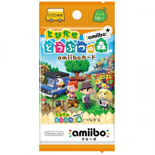 任天堂 『とびだせ どうぶつの森 amiibo+』amiiboカード [NVL-E-ME3A アミーボカード プラス]