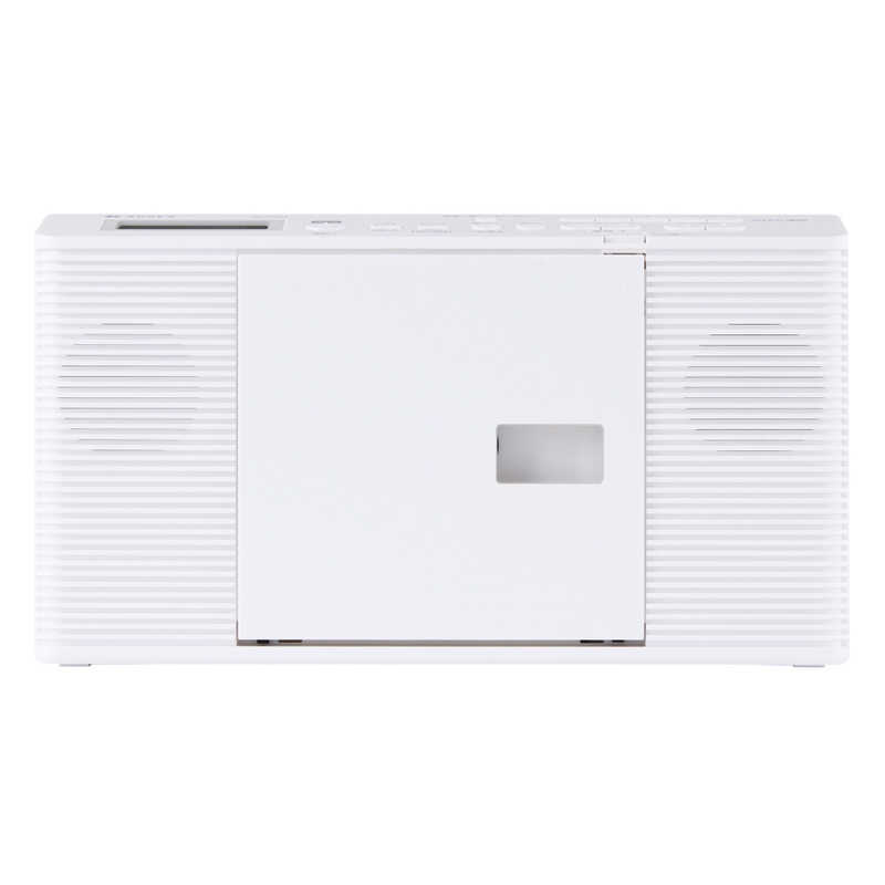 東芝　TOSHIBA CDラジオ AUREX ［ワイドFM対応 / CDラジカセ］ ホワイト AX-CR40-W