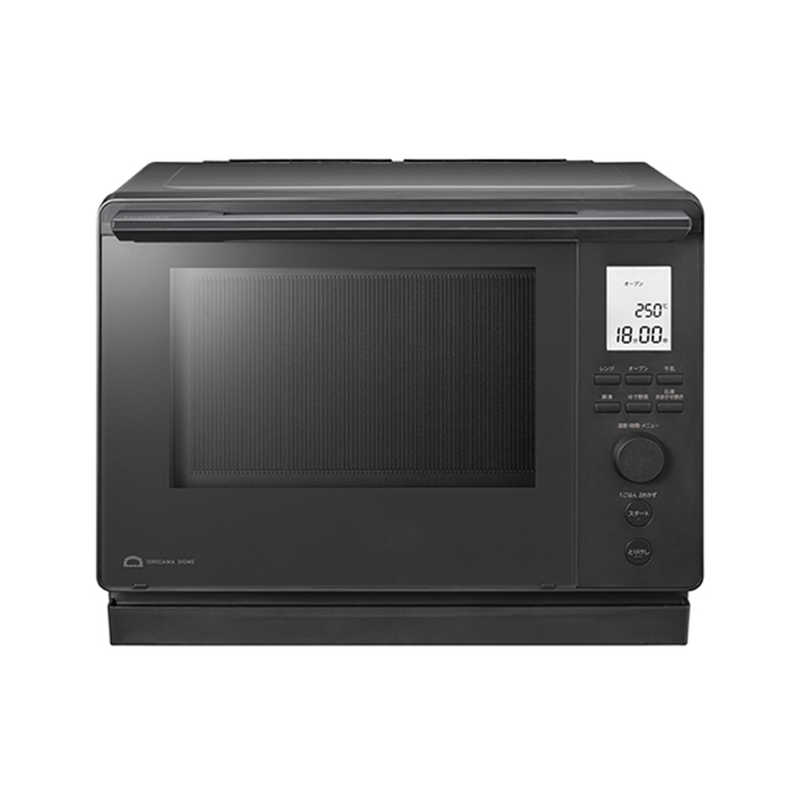 東芝 TOSHIBA 角皿式スチームオーブンレンジ 30L フラット 石窯ドーム 上下ヒーター式 ハイアングル赤外線センサー アッシュグレージュ ER-D100C-H