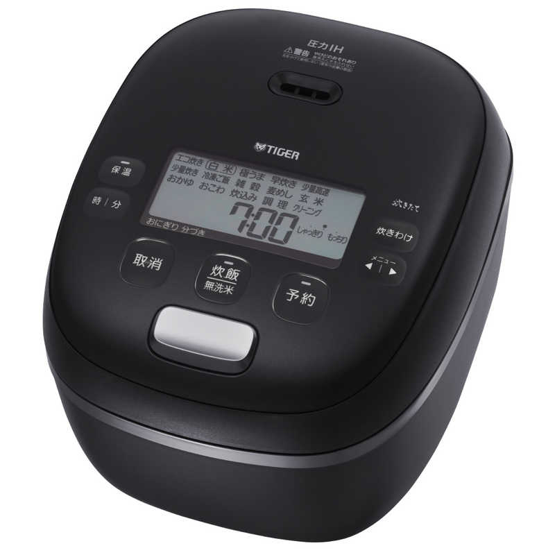タイガー TIGER 圧力IHジャー炊飯器 ご泡火炊き オフブラック JRI-S100KO