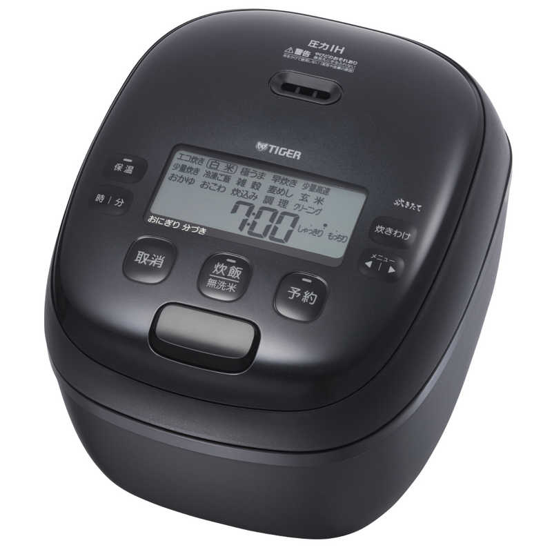 タイガー TIGER 圧力IHジャー炊飯器 ブラック JRI-T100K