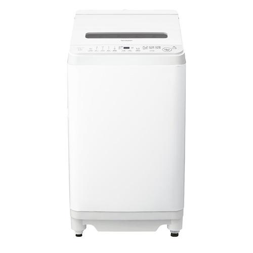 シャープ SHARP  7kgインバーター全自動洗濯機洗剤自動投入 ホワイト系 ES-SV7L-W（大型）