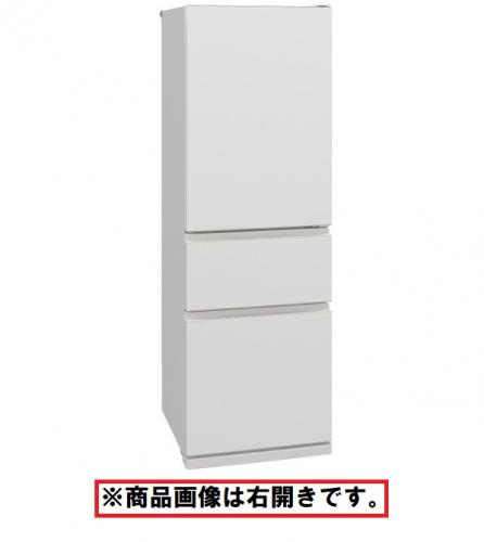 三菱 MITSUBISHI 冷蔵庫 365L 3ドア 左開き マットリネンホワイト MR-CX37ML-W