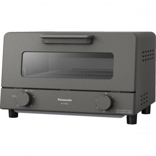 パナソニック Panasonic オーブントースター グレー NT-T501-T