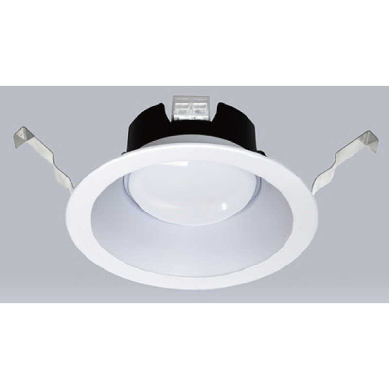 ヤザワ YAZAWA LEDダウンライト8W電球色 埋込穴φ125 100W相当 明るさ910lm 防水性能IP43 DLL08125L01WH