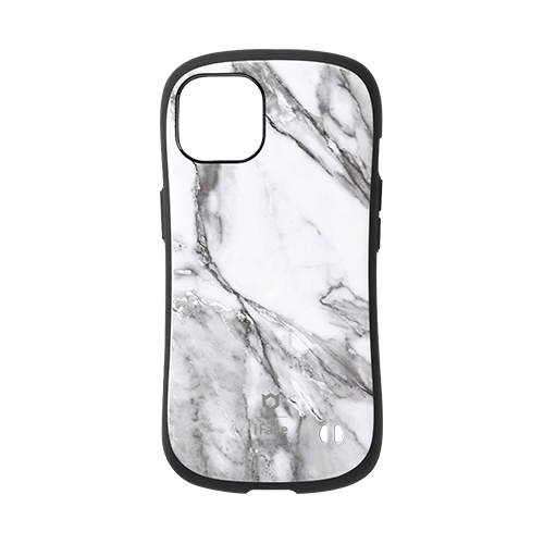 Hamee ハミィ [iPhone 13専用]iFace First Class Marbleケース ホワイト 41-933961