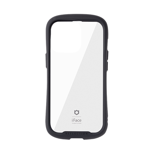 Hamee ハミィ [iPhone 13 Pro専用]iFace Reflection強化ガラスクリアケース ブラック 41-933169