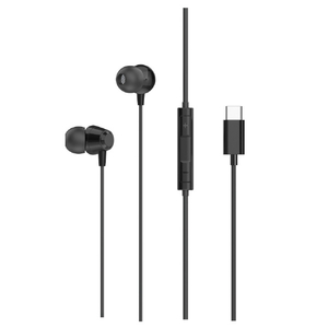ナガオカ NAGAOKA USB Type-Cイヤフォン ブラック NTYPEC01BK