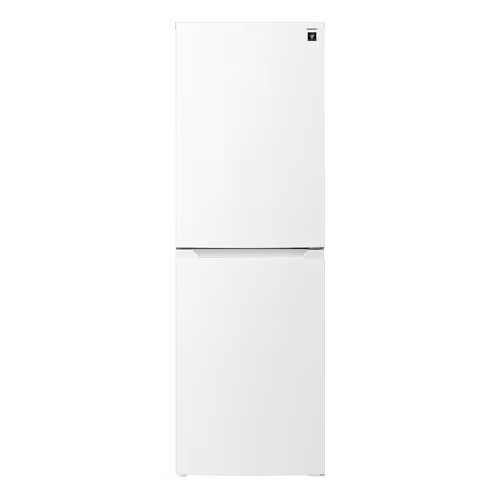 シャープ SHARP 2ドア冷蔵庫 230L 右開き プラズマクラスター マットホワイト SJ-BD23P-W