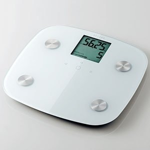 エレコム ELECOM 体組成計 ECLEAR(エクリア) ホワイト HCS-FS01XWH