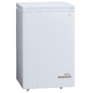 アクア AQUA チェストタイプフリーザー 100L スノーホワイト AQF-10CP-W