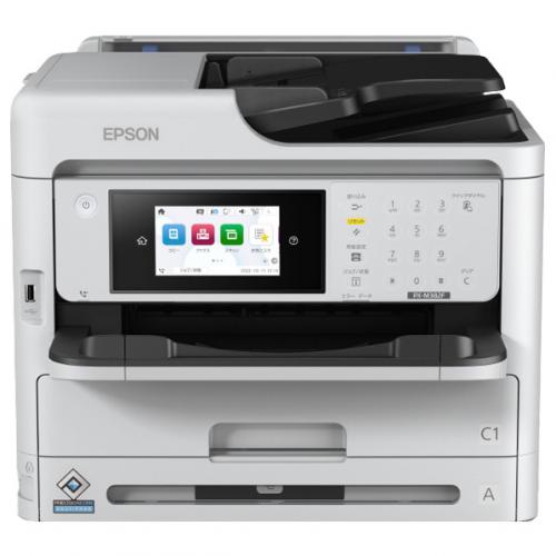 エプソン EPSON A4モノクロインクジェット複合機 ホワイト PX-M382F