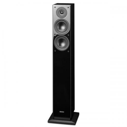 デノン DENON トールボーイスピーカー SC-T37K ブラック [ハイレゾ対応 /1本(2本注文のみ受付) /2ウェイスピーカー]