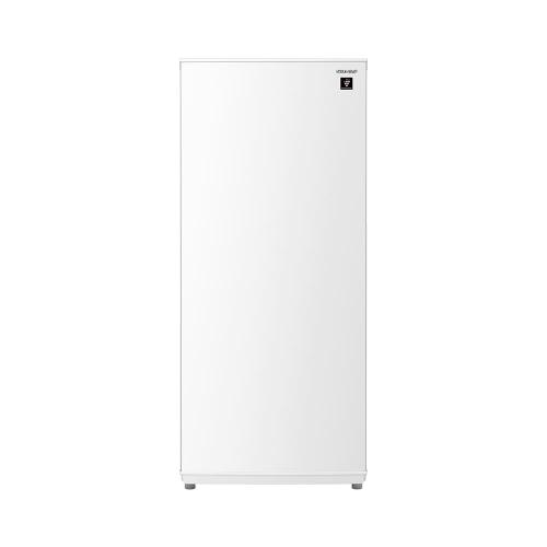 シャープ SHARP スノーホワイト 冷凍庫  126L・左右フリー  FJ-HF13H-W
