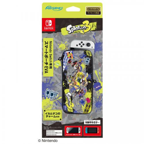 【アウトレット】Nintendo Switch専用スマートポーチEVA スプラトゥーン3 B柄