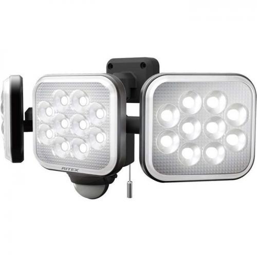 ムサシ MUSASHI RITEX ムサシ LEDセンサーライト(14W×3灯)  LED-AC3042