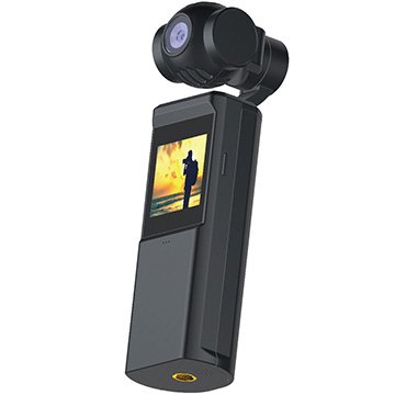【SALE】E-SELECT イーセレクト ハンディジンバルカメラ POCKET GIMBAL ポジカメ EC-PGC01-BK