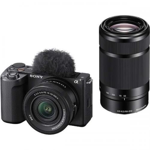 ソニー SONY ミラーレス一眼カメラ VLOGCAM ZV-E10 II ダブルズームレンズキット ブラック ZV-E10M2X-B