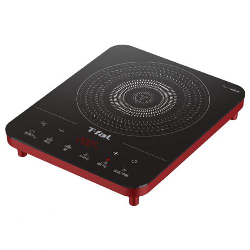 ティファール T-fal IH調理器 フルフラット IH リーガルレッド IH2025JP
