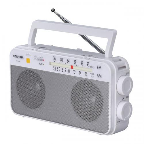 【SALE】東芝 TOSHIBA FM/AMステレオホームラジオ ホワイト TY-AR66-W