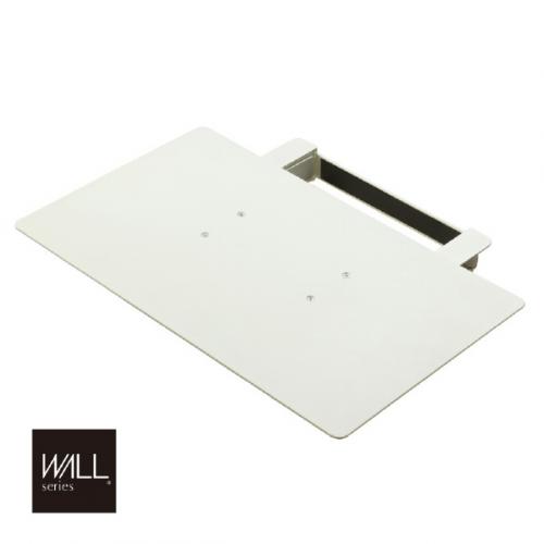 NAKAMURA ナカムラ EQUALS イコールズ WALLテレビスタンド V3mini専用 棚板 サテンホワイト WLSF75111