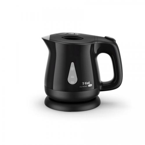T-fal ティファール 電気ケトル 0.8L ブラック アプレシア・プラス ロック KO5408PJ