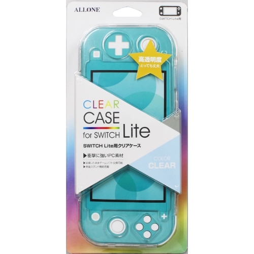 【アウトレット】ALLONE アローン Switch Lite用クリアケース ALG-NSMCC