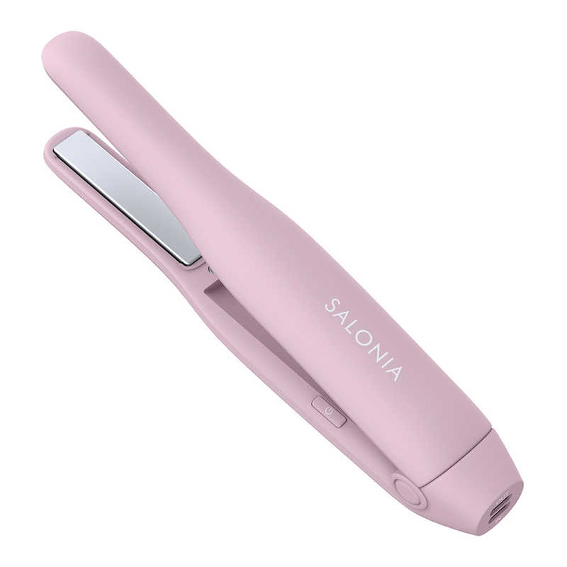 サロニア SALONIA コードレス ストレートヘアアイロン ピンク 12mm KSAL26131-PK