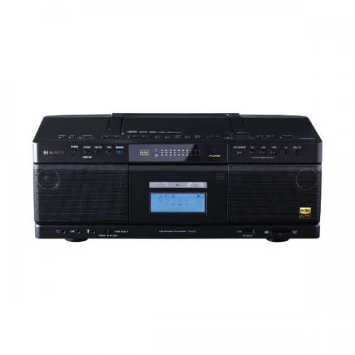 【SALE】東芝 TOSHIBA ハイレゾ Bluetooth対応 SD USB CDラジカセ Aurex オーレックス ブラック TY-AK21-K