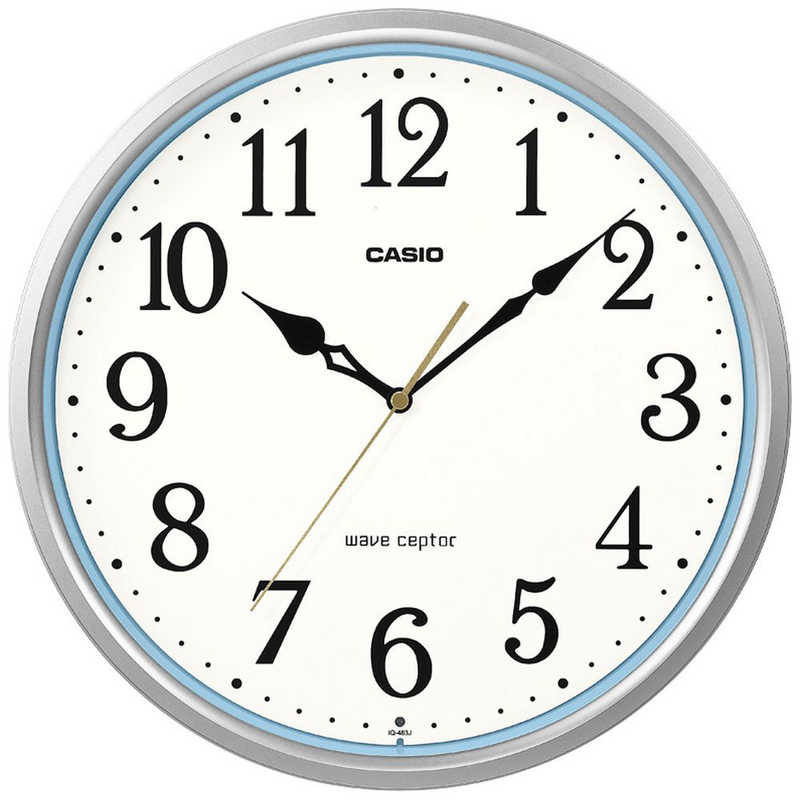カシオ CASIO IQ-483J-8JF CASIO CLOCK ホワイト/ライトブルー IQ-483J-8JF