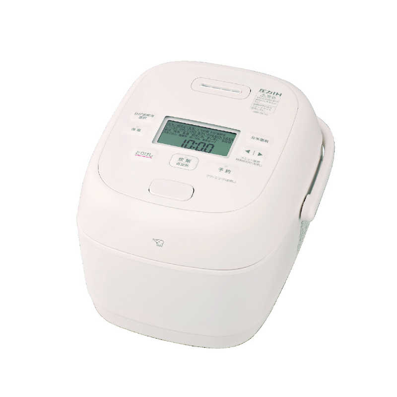 象印マホービン　ZOJIRUSHI 炊飯器 5.5合 極め炊き 豪熱大火力 圧力IHジャー 鉄器コート黒まる厚釜 ホワイト NW-BC10