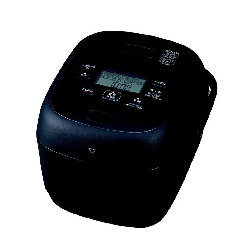 象印マホービン　ZOJIRUSHI 炊飯器 1升 極め炊き 豪熱大火力 圧力IHジャー 鉄器コート黒まる厚釜 ブラック NW-BC18