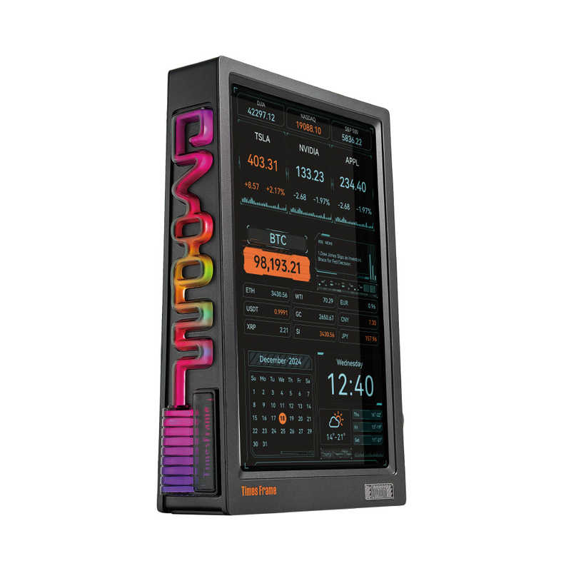 ディブーム DIVOOM Divoom Times Frame black TimesFrameblack