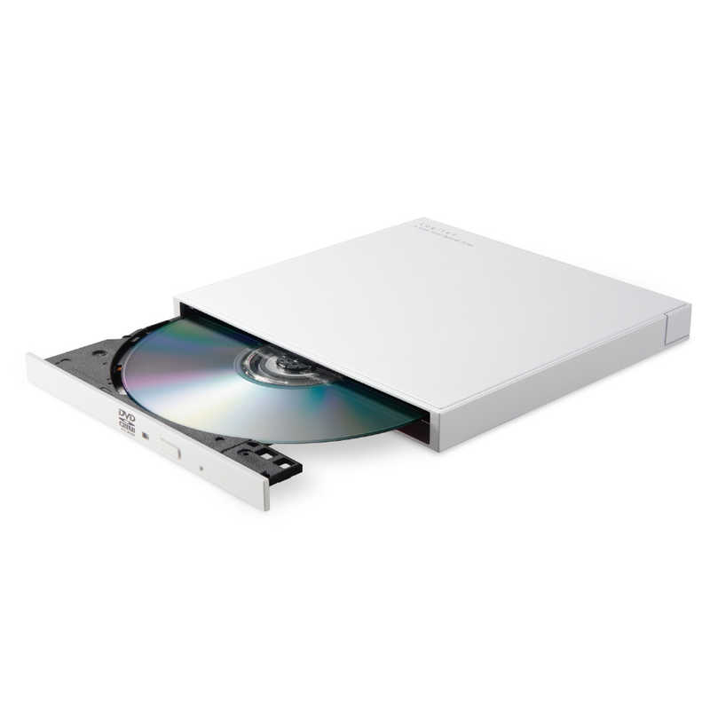 ロジテック Logitec USB Type-C対応ポータブルDVD ホワイト LDR-PXA8CU2LWH