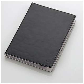 ELECOM タブレットケース レザー 7.0 8.4インチ スタンド機能付 ブラック TB-08LCHBK エレコム