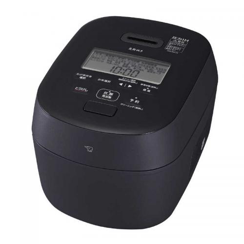 【SALE】象印 ZOJIRUSHI 圧力IH炊飯ジャー 炎舞炊き 鉄 豪炎かまど釜 5.5合炊き ストレートブラック NW-NA10-BZ