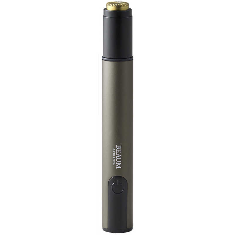 アピックス BEAUM 顔剃りペンシェーバー ASV-B03-GY
