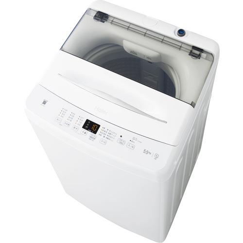 ハイアール haier 5.5kg 全自動洗濯機 ホワイト JW-U55B-W