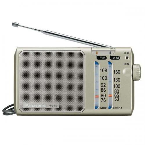 パナソニック Panasonic ワイドFM対応 ホームラジオ シルバー RF-U156-S
