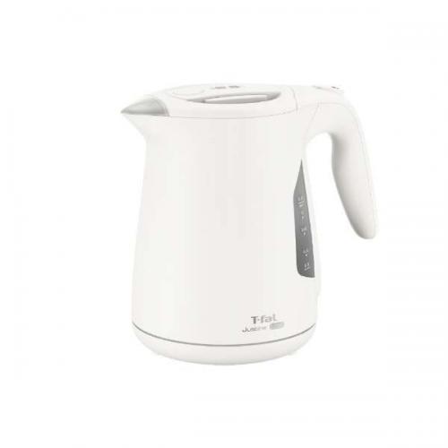 ティファール T-fal 電気ケトル ジャスティン ロック 1.2L ホワイト KO5901JP